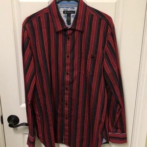INC dress L/S dress shirt with cuff links LARGE